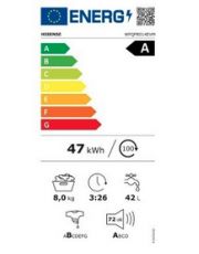 8KG 1400T INDUCTION VAPEUR A+++ / A