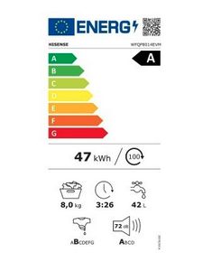 8KG 1400T INDUCTION VAPEUR A+++ / A