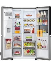 Réfrigérateur américain 635 L graphite – Total No Frost + Distributeur eau & glaçons – A+++/D