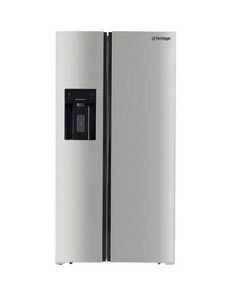 Réfrigérateur américain 556 L inox – Total No Frost + Distributeur eau/glace pilée – A++/E