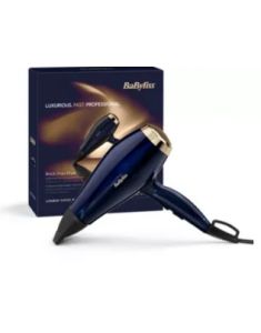 BABYLISS SECHE CHEVEUX BLACK ONYX CONCENTRATEUR MOTEUR DC HIGH TORQUE 2100W