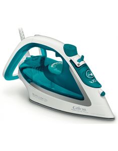 CALOR FER Ã€ REPASSER VAPEUR EASYGLISS 2400W 45G/MIN - PRESSING 190G/MIN BLANC BLEU