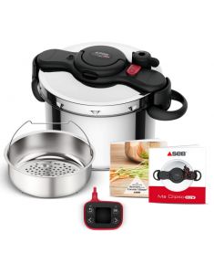 SEB CLIPSO MINUT NOW+ 9L NOIR ROUGE