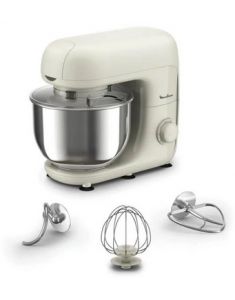 MOULINEX ROBOT PATISSIER MASTERCHEF ESSENTIAL RELIFT 800W BLANC GRIS