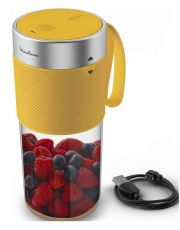 MINI BLENDER PORTABLE LIGHTMIX USB JAUNE 0,6L 50W