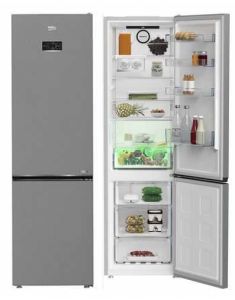 Réfrigérateur combiné 355 L inox – Total No Frost – A+++/D