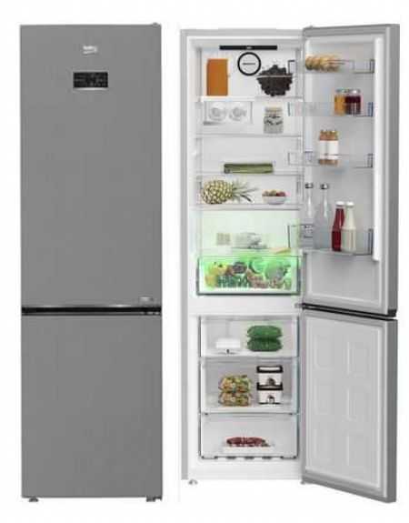 Réfrigérateur combiné 355 L inox – Total No Frost – A+++/D