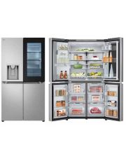 Réfrigérateur multi‑portes 638 L inox – InstaView™ + Total No Frost – A++/E