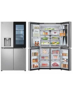 Réfrigérateur multi‑portes 638 L inox – InstaView™ + Total No Frost – A++/E