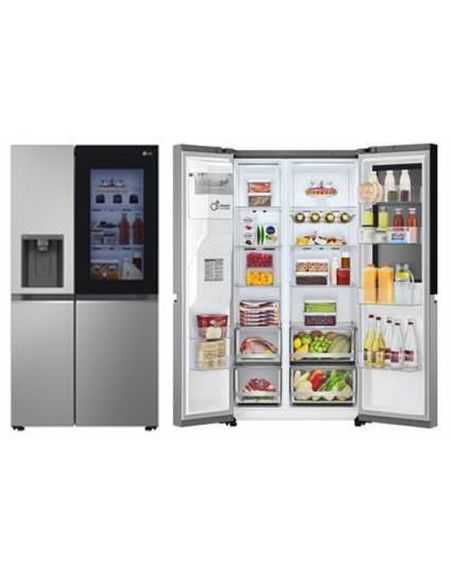 Réfrigérateur américain 635 L graphite – Total No Frost + Distributeur eau & glaçons – A++/E