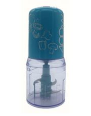 Mini hachoir 500 millilitres 400 watts bleu