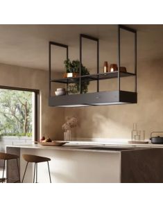 HOT ILOT 160CM ART DECO NOIR